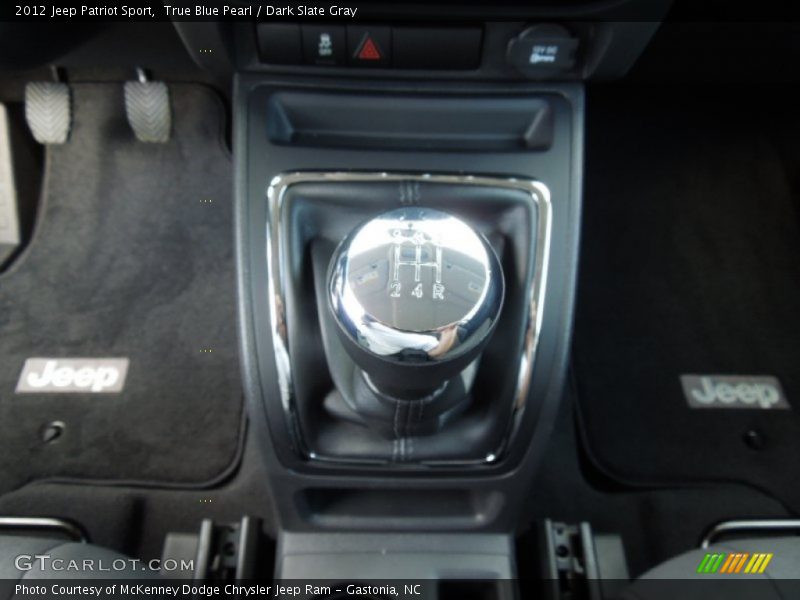 True Blue Pearl / Dark Slate Gray 2012 Jeep Patriot Sport