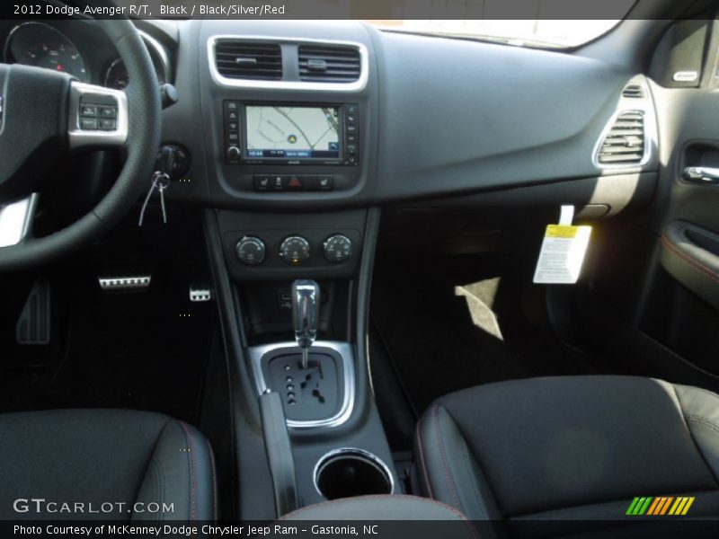 Black / Black/Silver/Red 2012 Dodge Avenger R/T