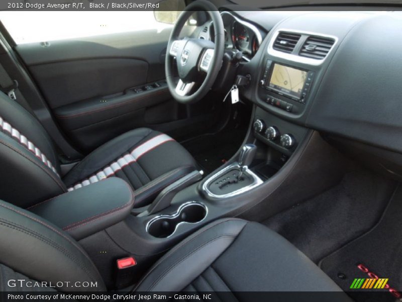 Black / Black/Silver/Red 2012 Dodge Avenger R/T