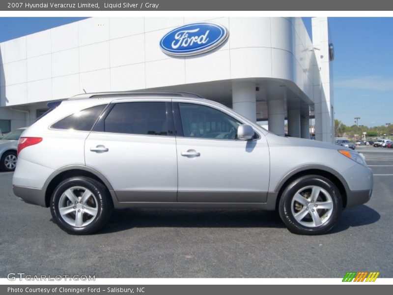 Liquid Silver / Gray 2007 Hyundai Veracruz Limited