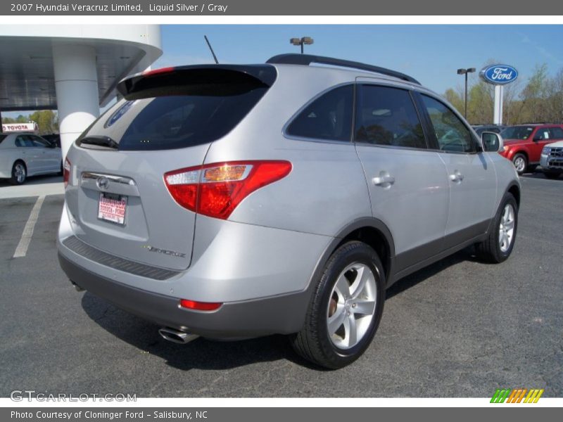 Liquid Silver / Gray 2007 Hyundai Veracruz Limited