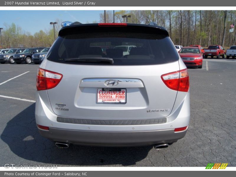 Liquid Silver / Gray 2007 Hyundai Veracruz Limited