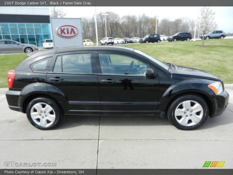 Black / Pastel Slate Gray 2007 Dodge Caliber SXT