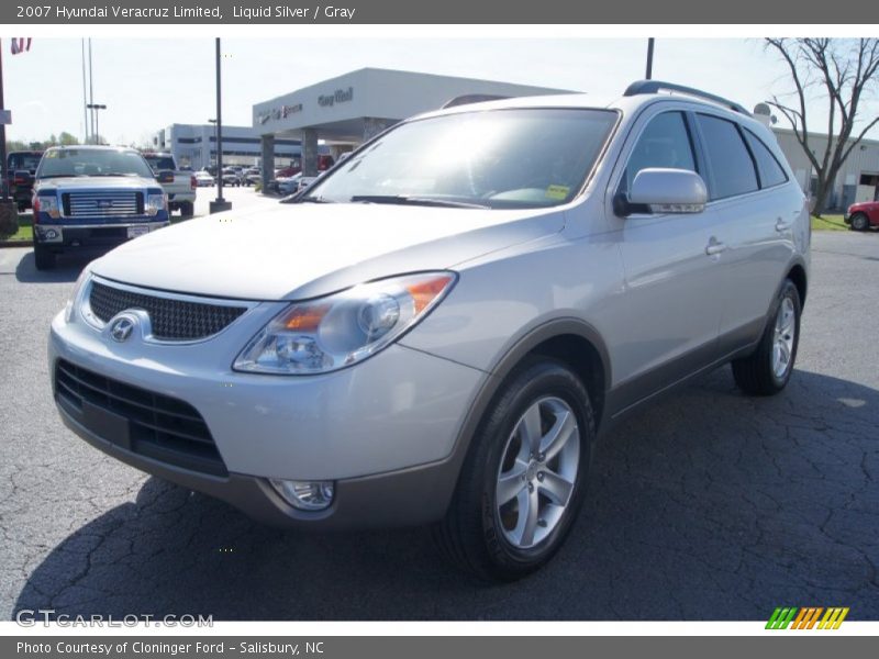 Liquid Silver / Gray 2007 Hyundai Veracruz Limited