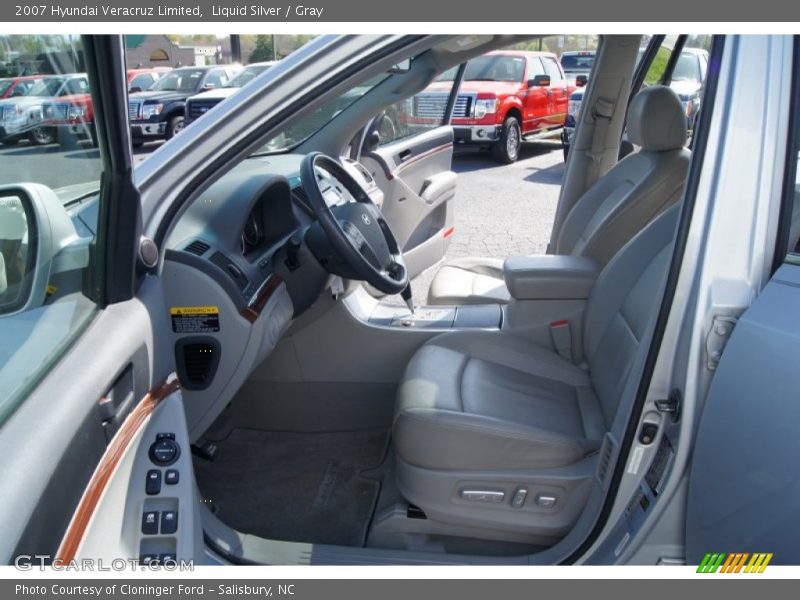 Liquid Silver / Gray 2007 Hyundai Veracruz Limited