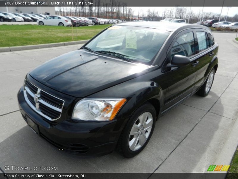 Black / Pastel Slate Gray 2007 Dodge Caliber SXT