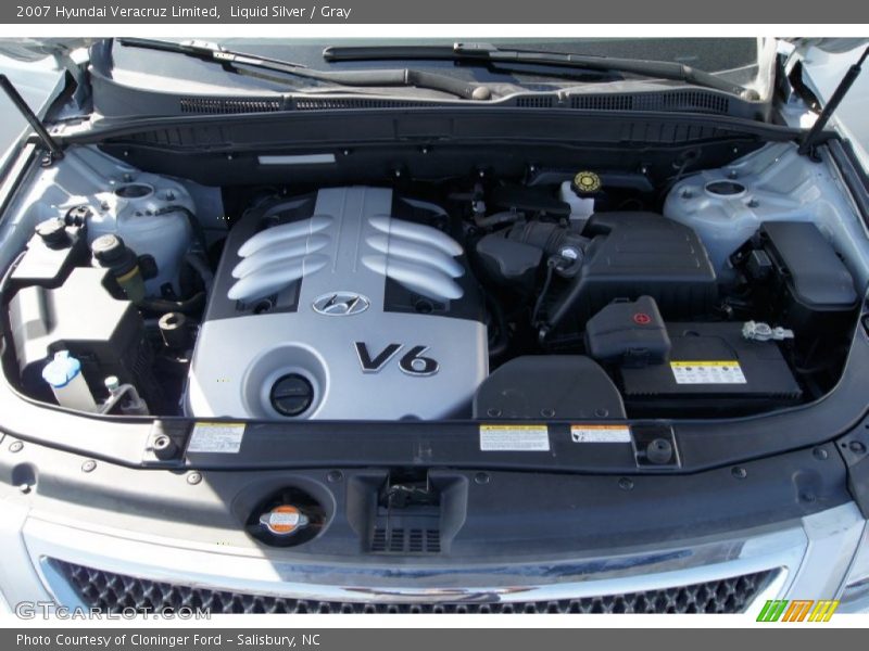 Liquid Silver / Gray 2007 Hyundai Veracruz Limited