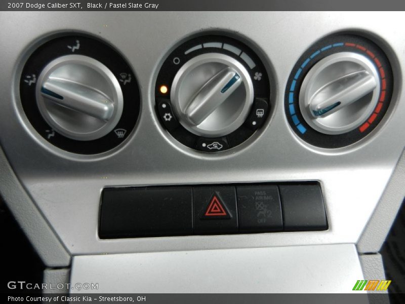Black / Pastel Slate Gray 2007 Dodge Caliber SXT