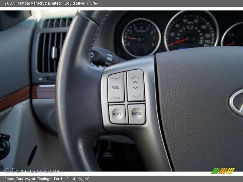 Liquid Silver / Gray 2007 Hyundai Veracruz Limited