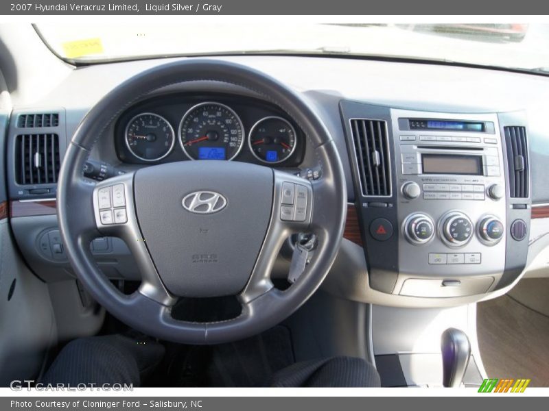 Liquid Silver / Gray 2007 Hyundai Veracruz Limited