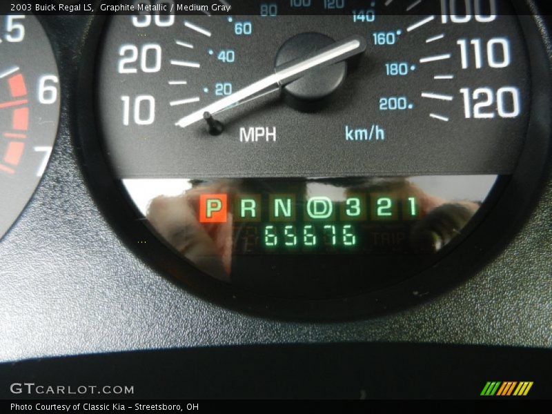 Graphite Metallic / Medium Gray 2003 Buick Regal LS