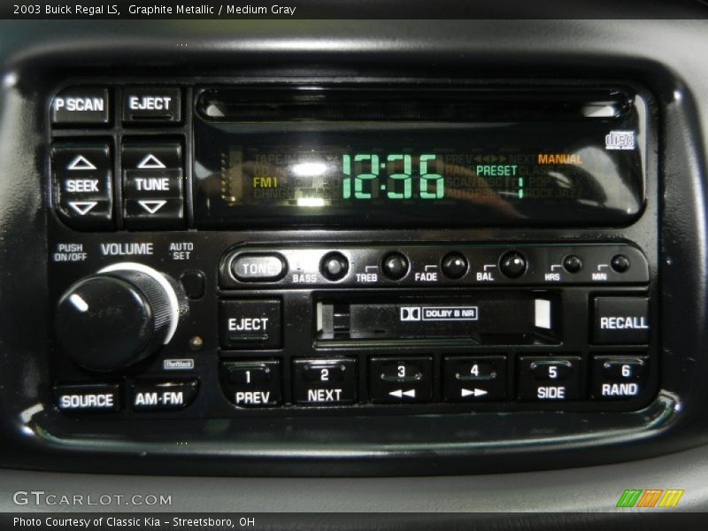 Audio System of 2003 Regal LS