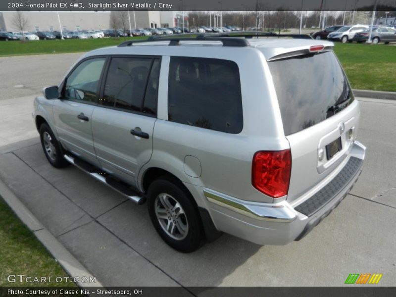 Starlight Silver Metallic / Gray 2004 Honda Pilot EX 4WD