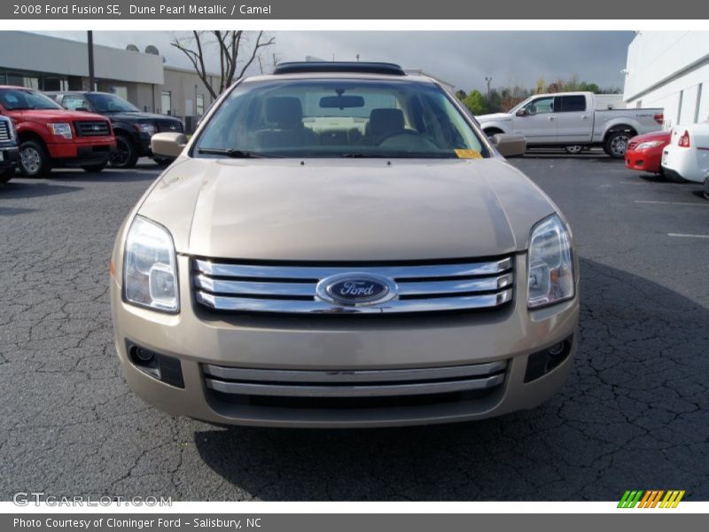 Dune Pearl Metallic / Camel 2008 Ford Fusion SE