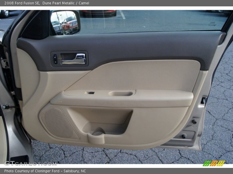 Dune Pearl Metallic / Camel 2008 Ford Fusion SE