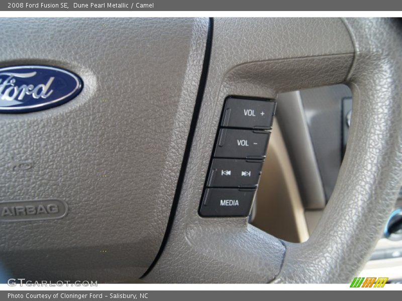 Dune Pearl Metallic / Camel 2008 Ford Fusion SE
