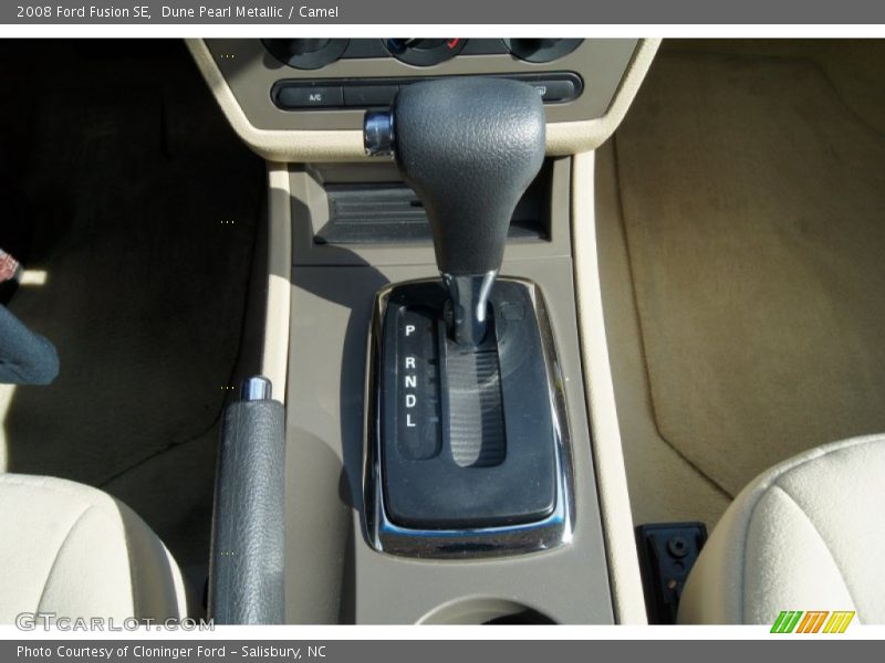 Dune Pearl Metallic / Camel 2008 Ford Fusion SE