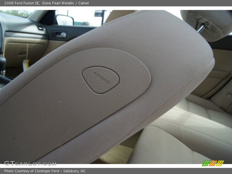 Dune Pearl Metallic / Camel 2008 Ford Fusion SE