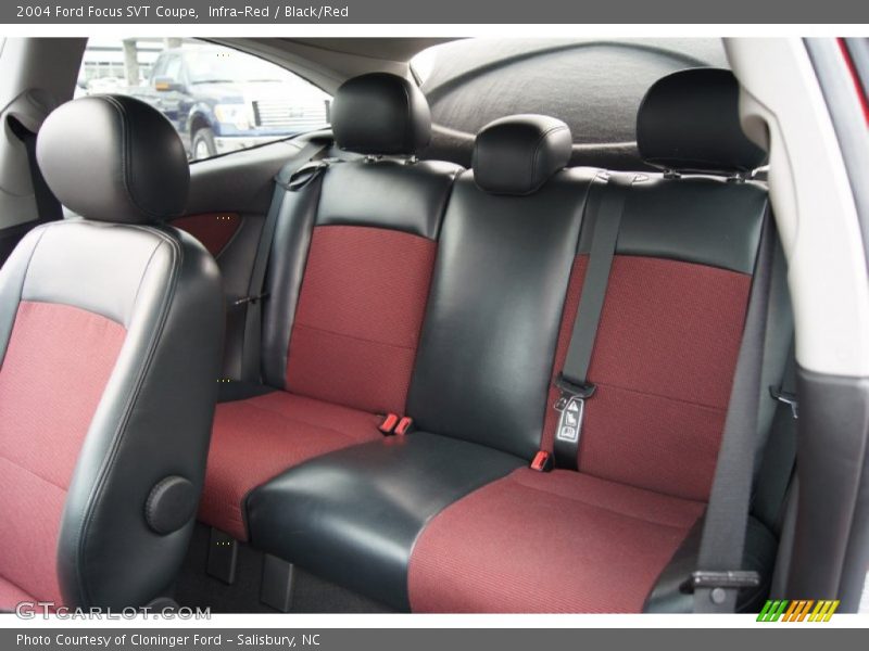 Rear Seat of 2004 Focus SVT Coupe