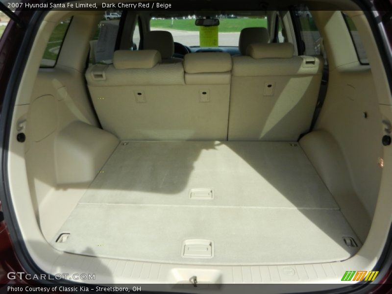  2007 Santa Fe Limited Trunk