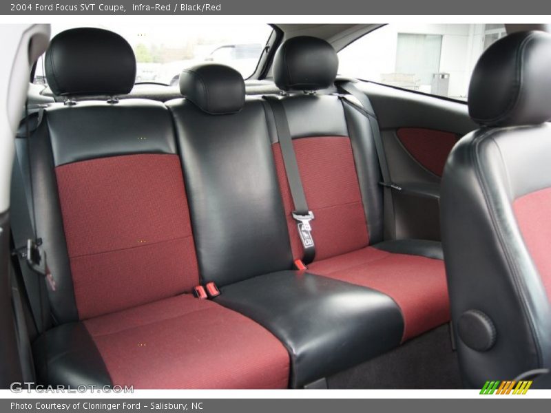 Rear Seat of 2004 Focus SVT Coupe