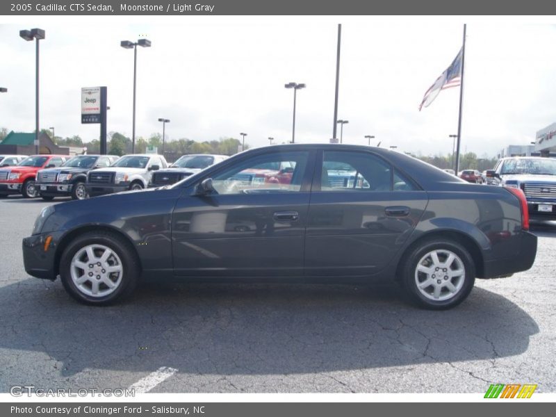 Moonstone / Light Gray 2005 Cadillac CTS Sedan