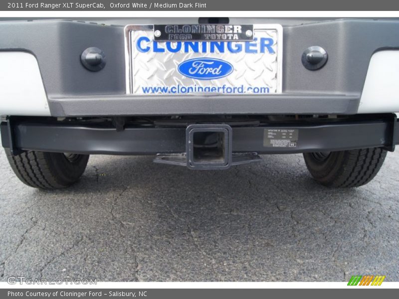 Oxford White / Medium Dark Flint 2011 Ford Ranger XLT SuperCab