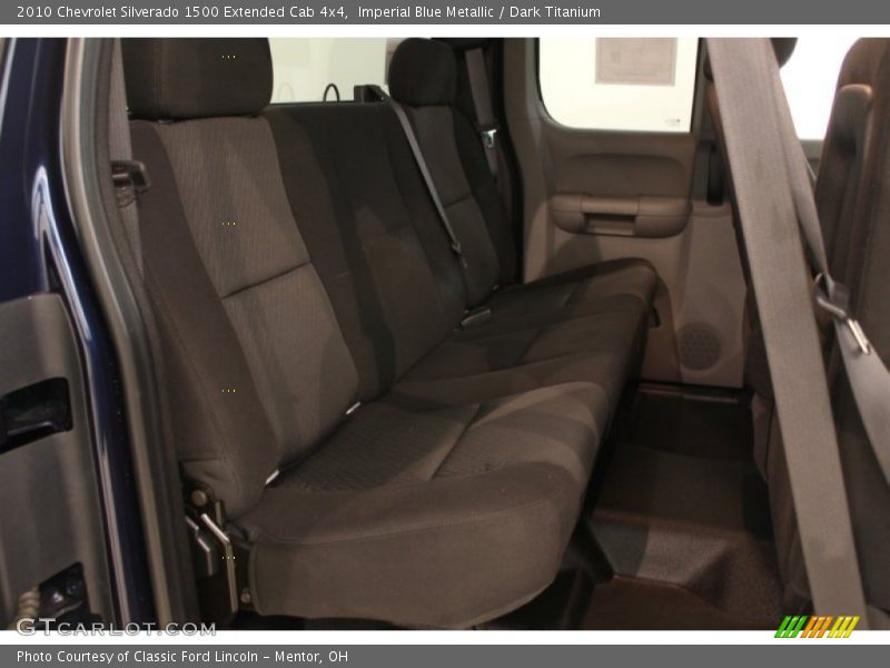 Imperial Blue Metallic / Dark Titanium 2010 Chevrolet Silverado 1500 Extended Cab 4x4