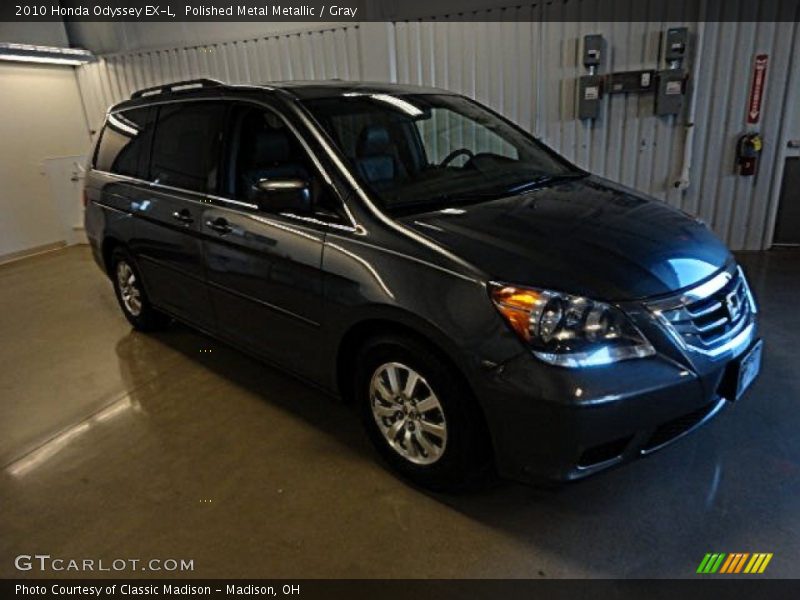 Polished Metal Metallic / Gray 2010 Honda Odyssey EX-L