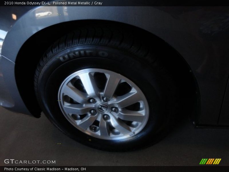 Polished Metal Metallic / Gray 2010 Honda Odyssey EX-L