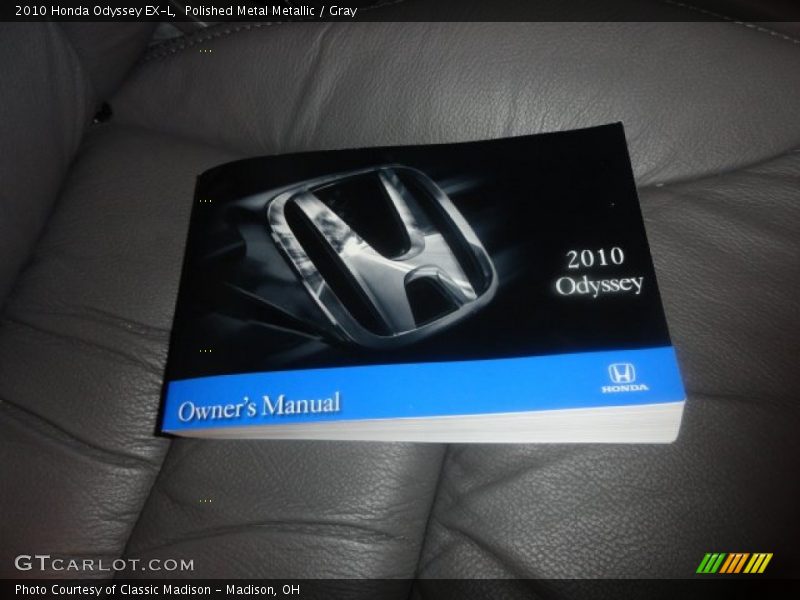 Polished Metal Metallic / Gray 2010 Honda Odyssey EX-L