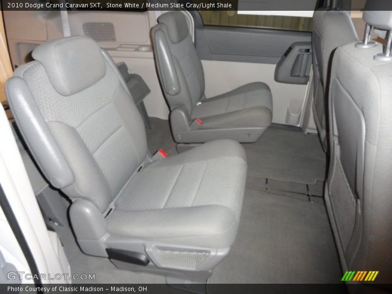 Stone White / Medium Slate Gray/Light Shale 2010 Dodge Grand Caravan SXT