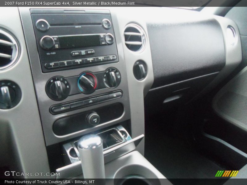 Silver Metallic / Black/Medium Flint 2007 Ford F150 FX4 SuperCab 4x4