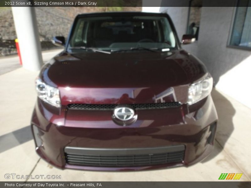 Sizzling Crimson Mica / Dark Gray 2012 Scion xB