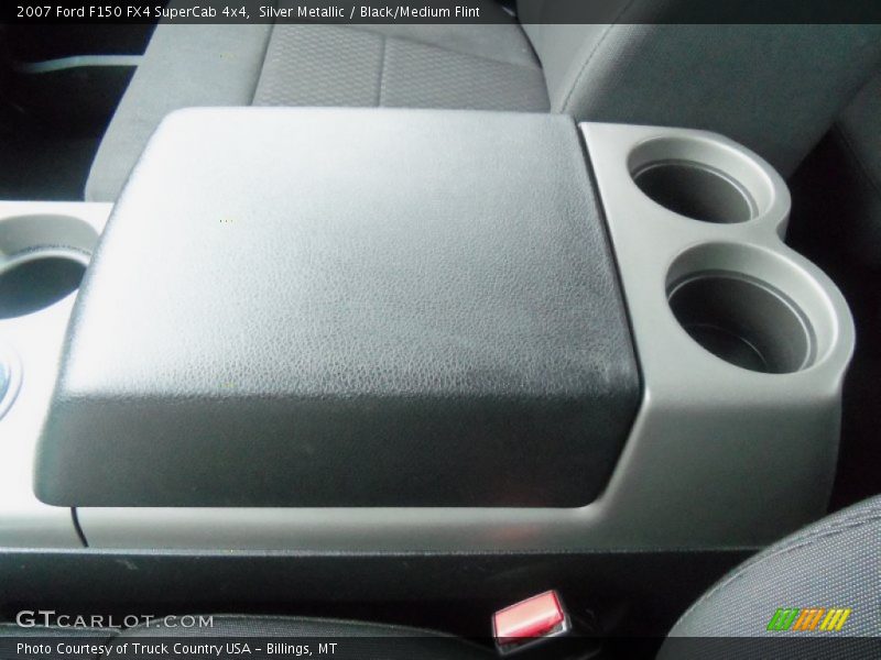Silver Metallic / Black/Medium Flint 2007 Ford F150 FX4 SuperCab 4x4