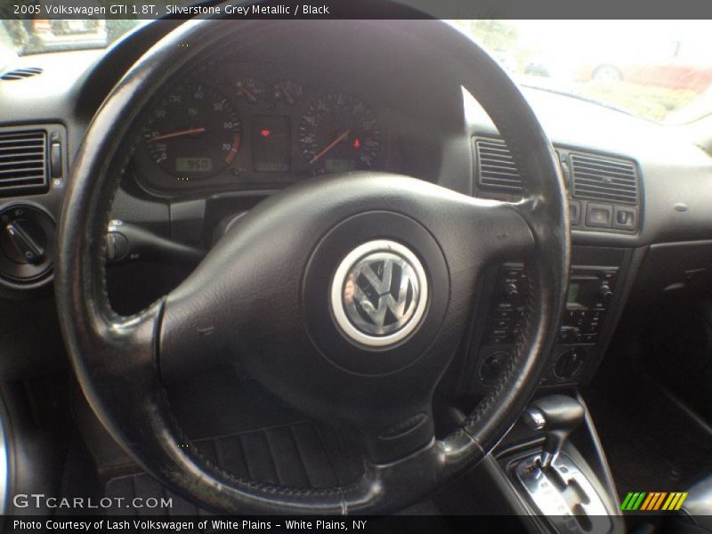 Silverstone Grey Metallic / Black 2005 Volkswagen GTI 1.8T