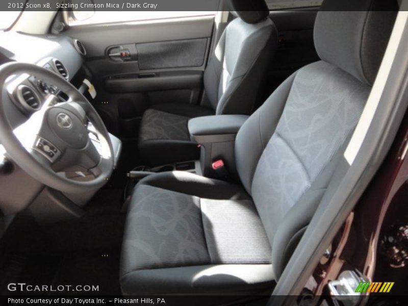 Sizzling Crimson Mica / Dark Gray 2012 Scion xB
