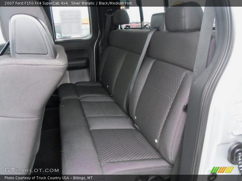 Silver Metallic / Black/Medium Flint 2007 Ford F150 FX4 SuperCab 4x4