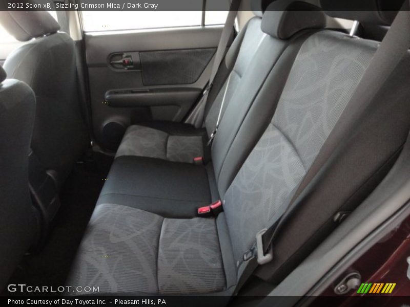Sizzling Crimson Mica / Dark Gray 2012 Scion xB
