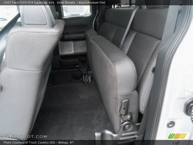 Silver Metallic / Black/Medium Flint 2007 Ford F150 FX4 SuperCab 4x4
