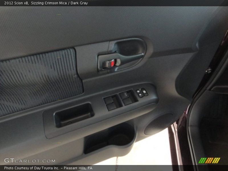Sizzling Crimson Mica / Dark Gray 2012 Scion xB