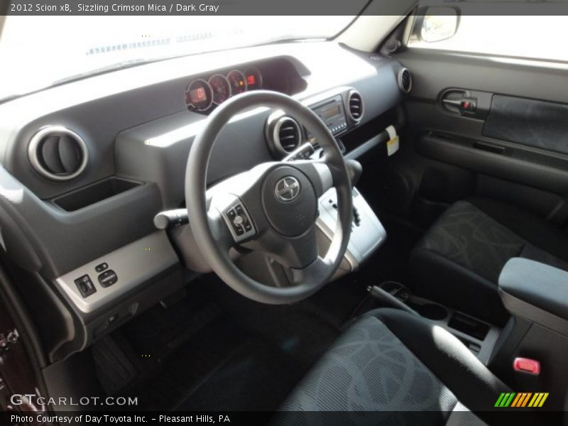 Sizzling Crimson Mica / Dark Gray 2012 Scion xB