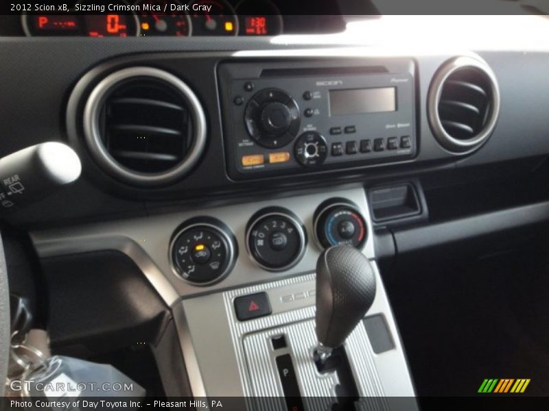 Sizzling Crimson Mica / Dark Gray 2012 Scion xB