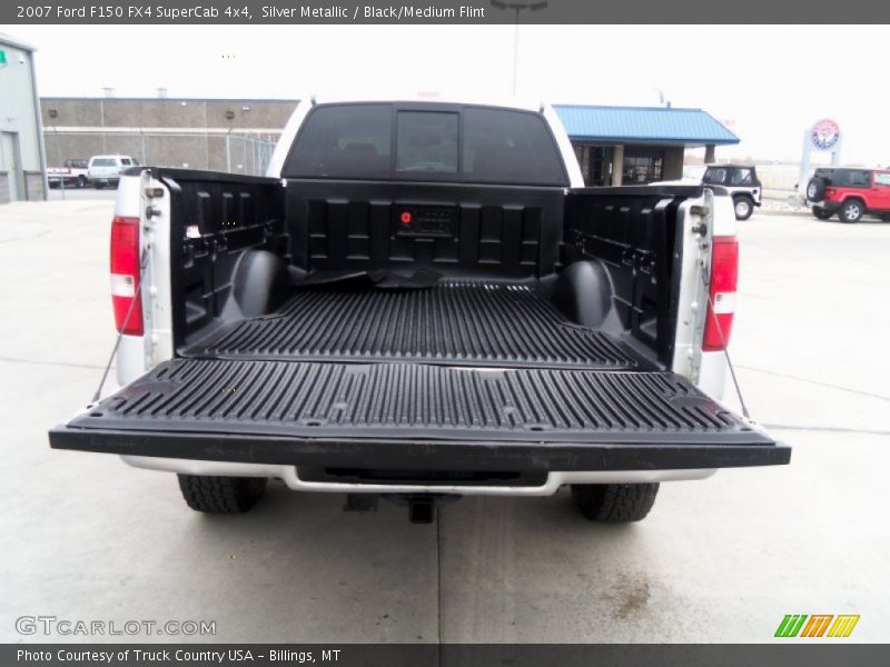 Silver Metallic / Black/Medium Flint 2007 Ford F150 FX4 SuperCab 4x4