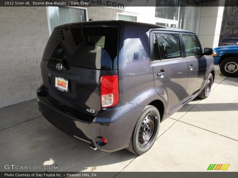 Elusive Blue Metallic / Dark Gray 2012 Scion xB