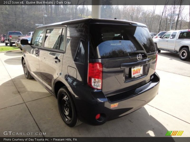Elusive Blue Metallic / Dark Gray 2012 Scion xB