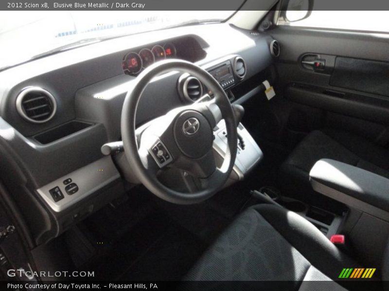 Elusive Blue Metallic / Dark Gray 2012 Scion xB