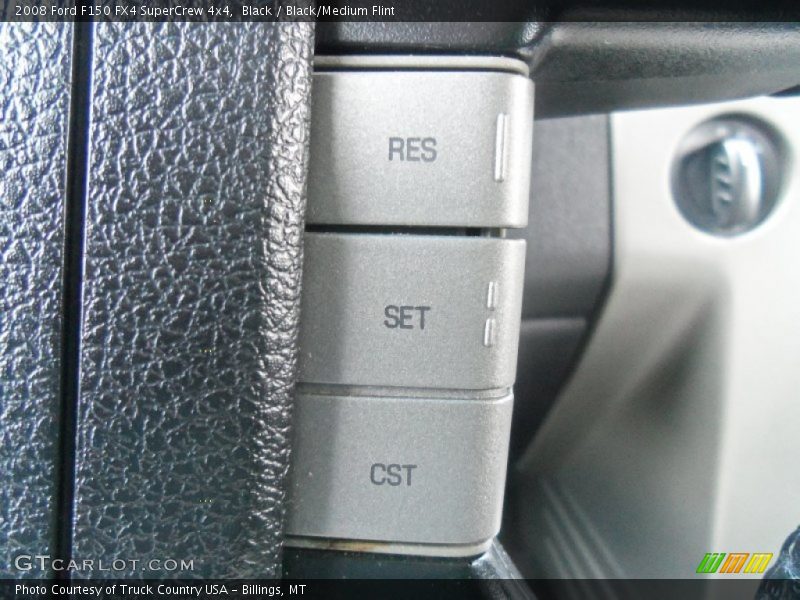 Black / Black/Medium Flint 2008 Ford F150 FX4 SuperCrew 4x4