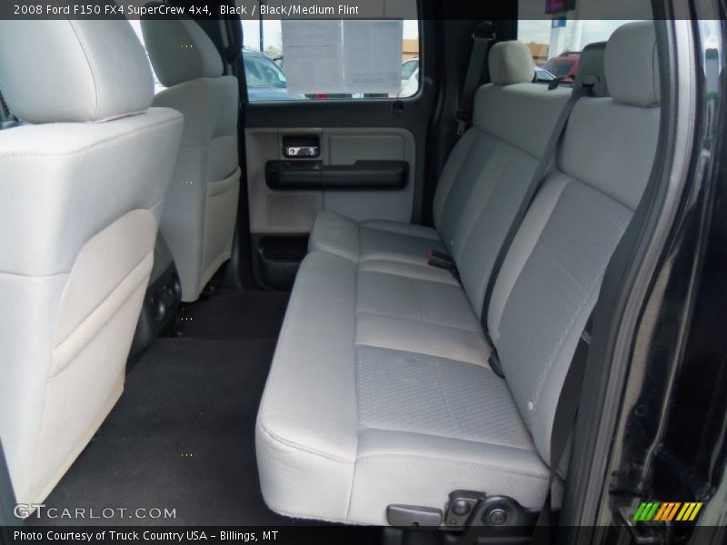 Black / Black/Medium Flint 2008 Ford F150 FX4 SuperCrew 4x4