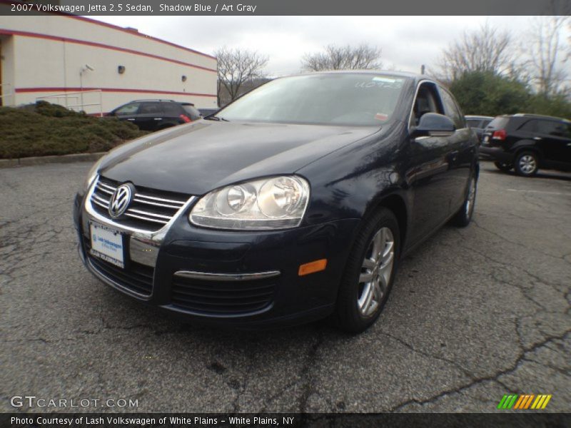 Shadow Blue / Art Gray 2007 Volkswagen Jetta 2.5 Sedan